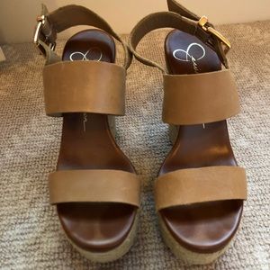 Jessica Simpson wedges